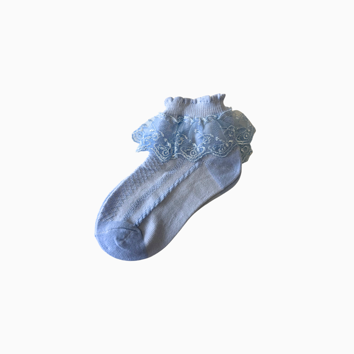 Lace Ruffle Baby Socks - 3 colors