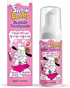 SnowBuddy Foam Toothpaste MINT, GRAPE , STRAWBERRY