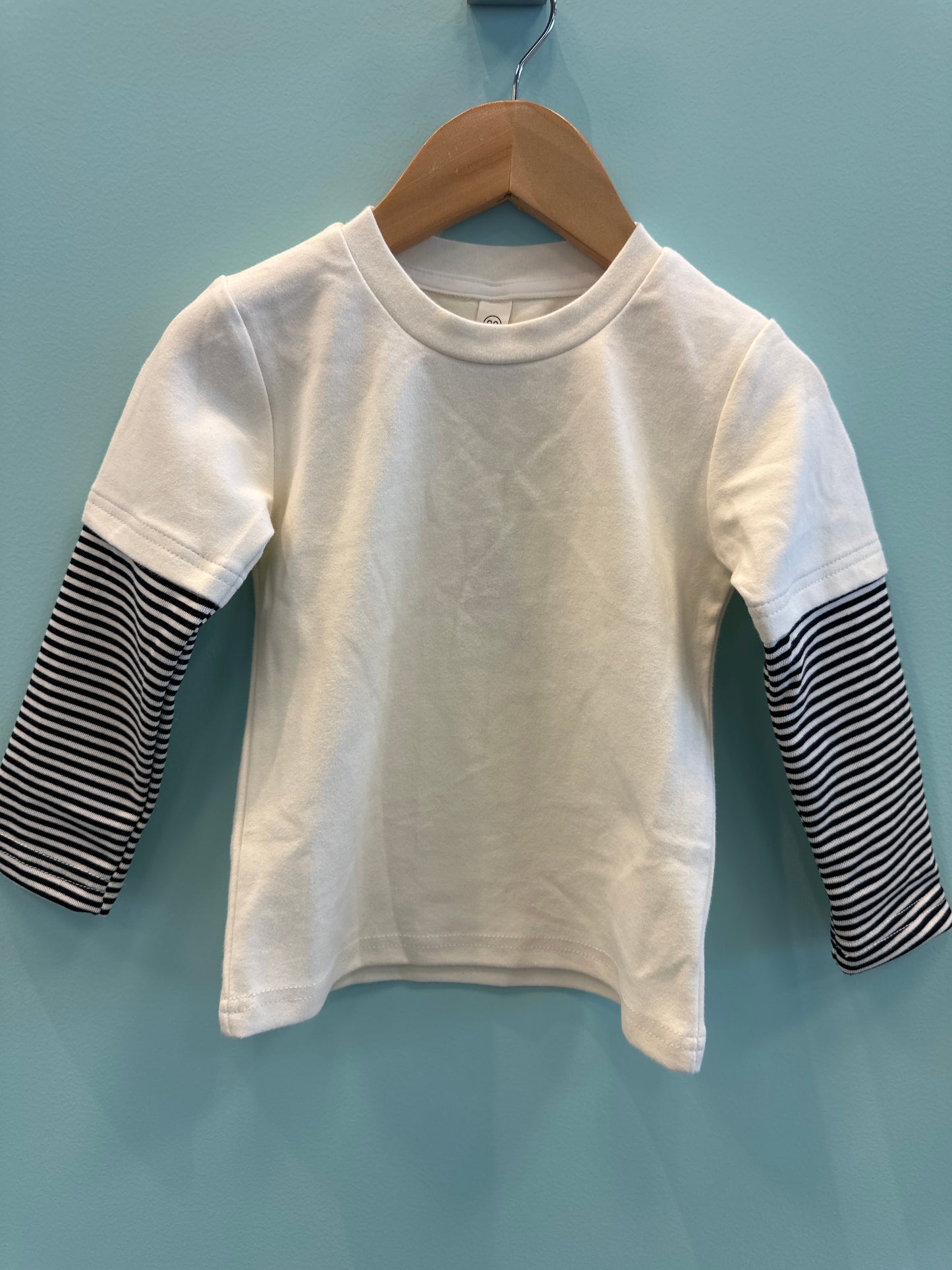Unisex Kids Stacked Long Sleeve
