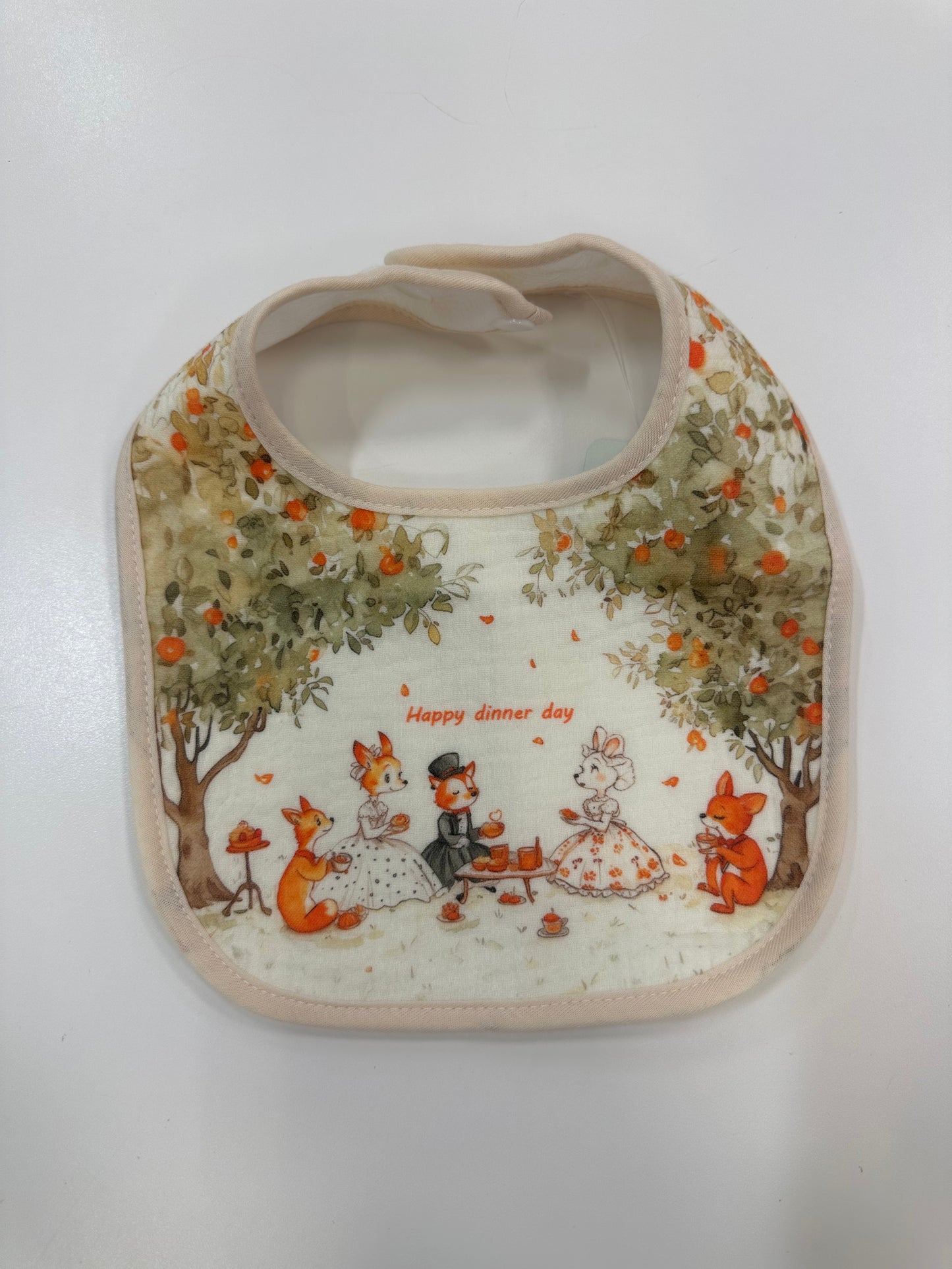 ILLUSTRATION BIB BABY DROOL BIBS