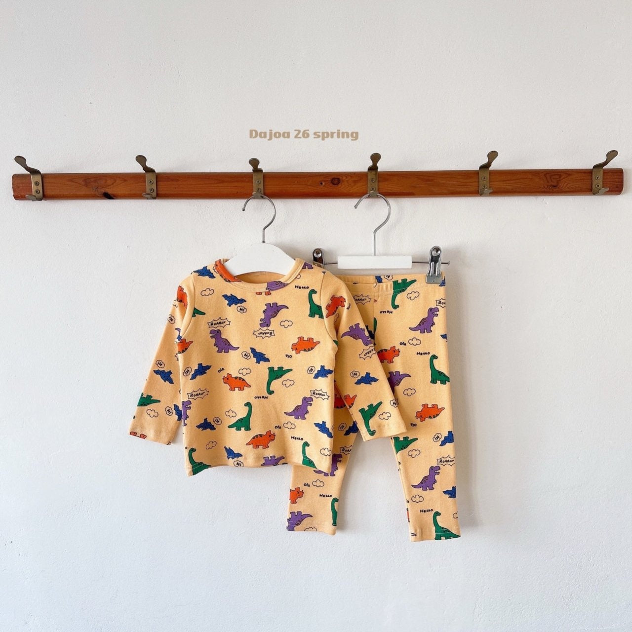 KIDS DINOSAUR PAJAMA SET