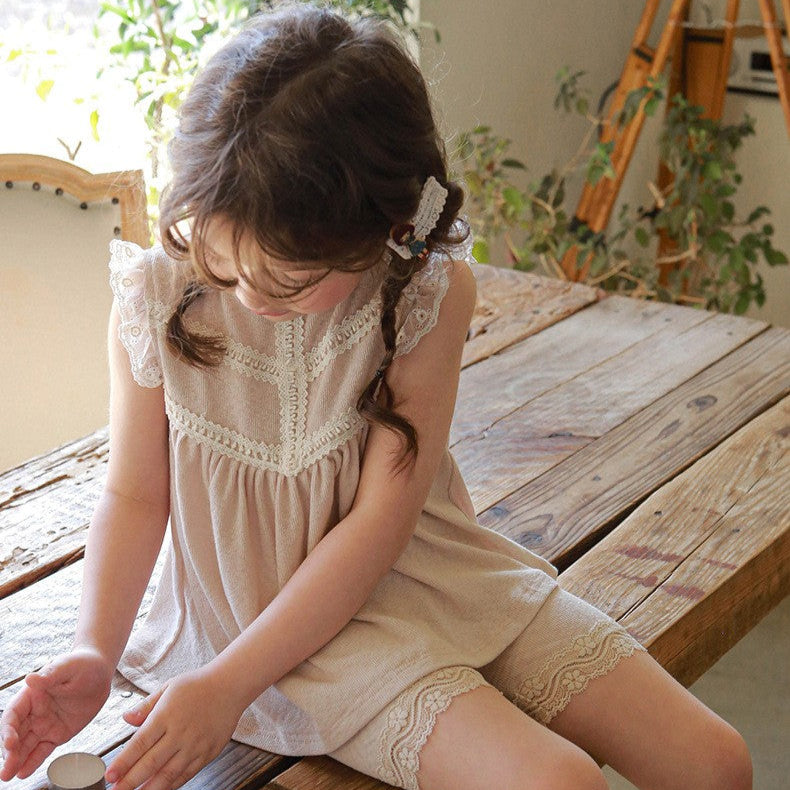 Lace Trim Tank Top