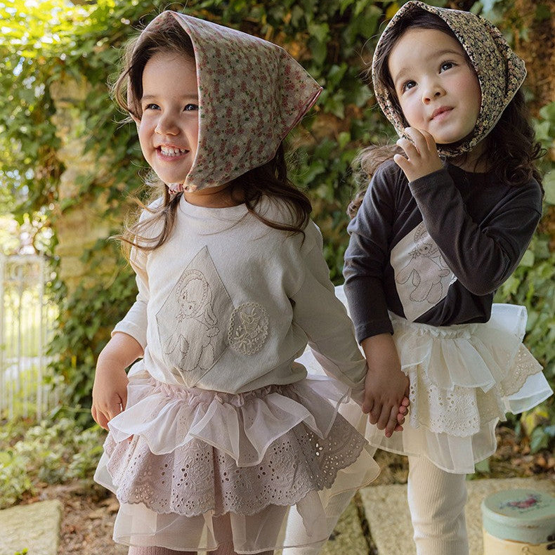 Kids Tutu Leggings with Puffy Skirt