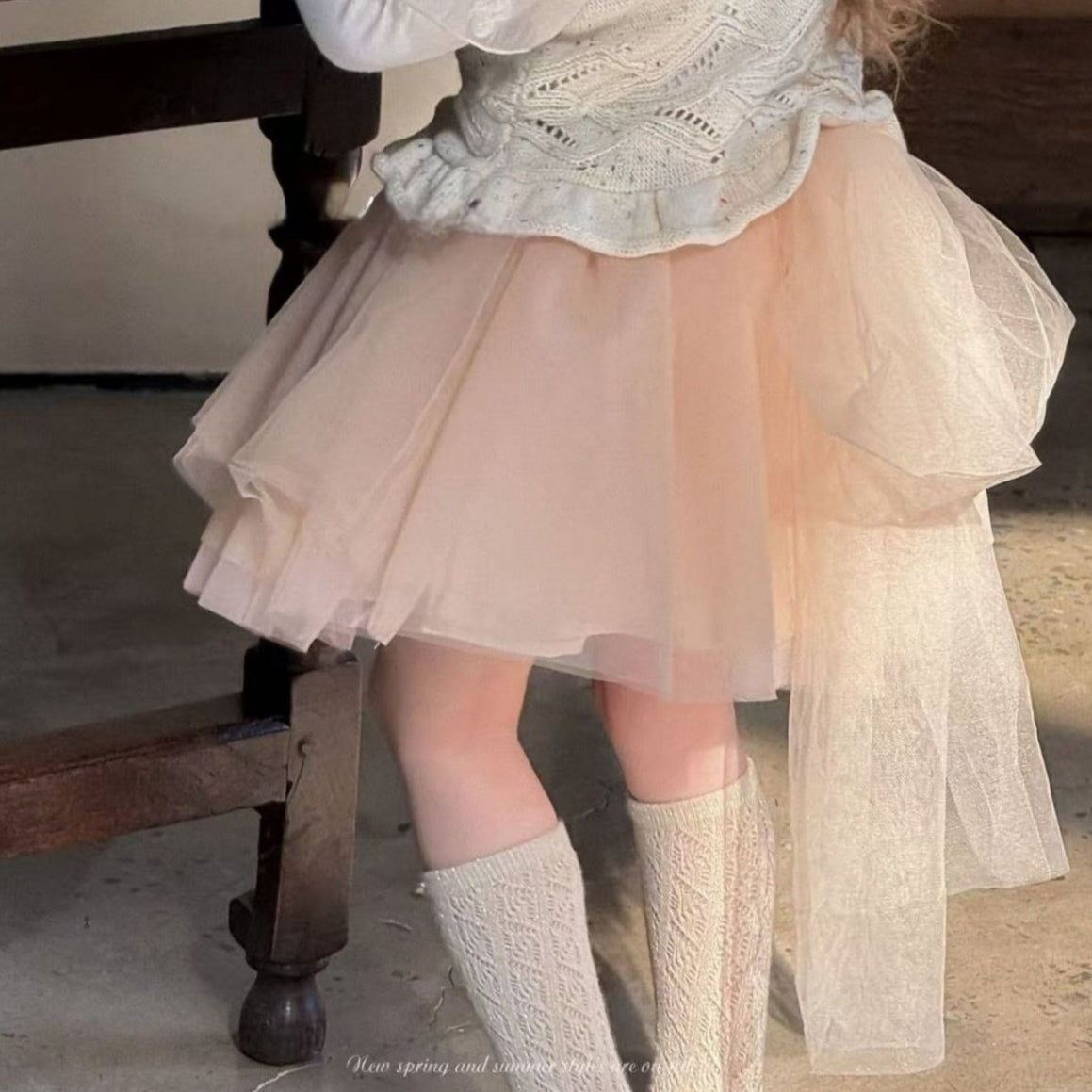Aurora Shasha Skirt-BEIGE