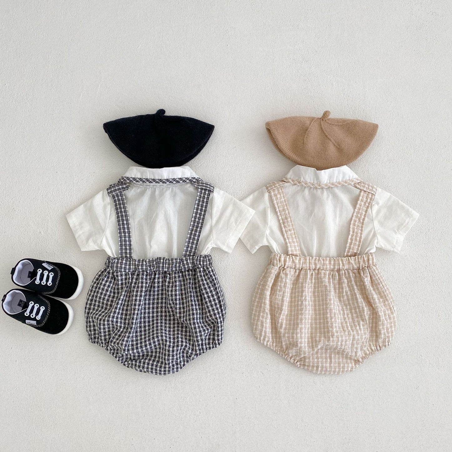 BABY FORMAL SUIT ROMPER (2 COLORS)