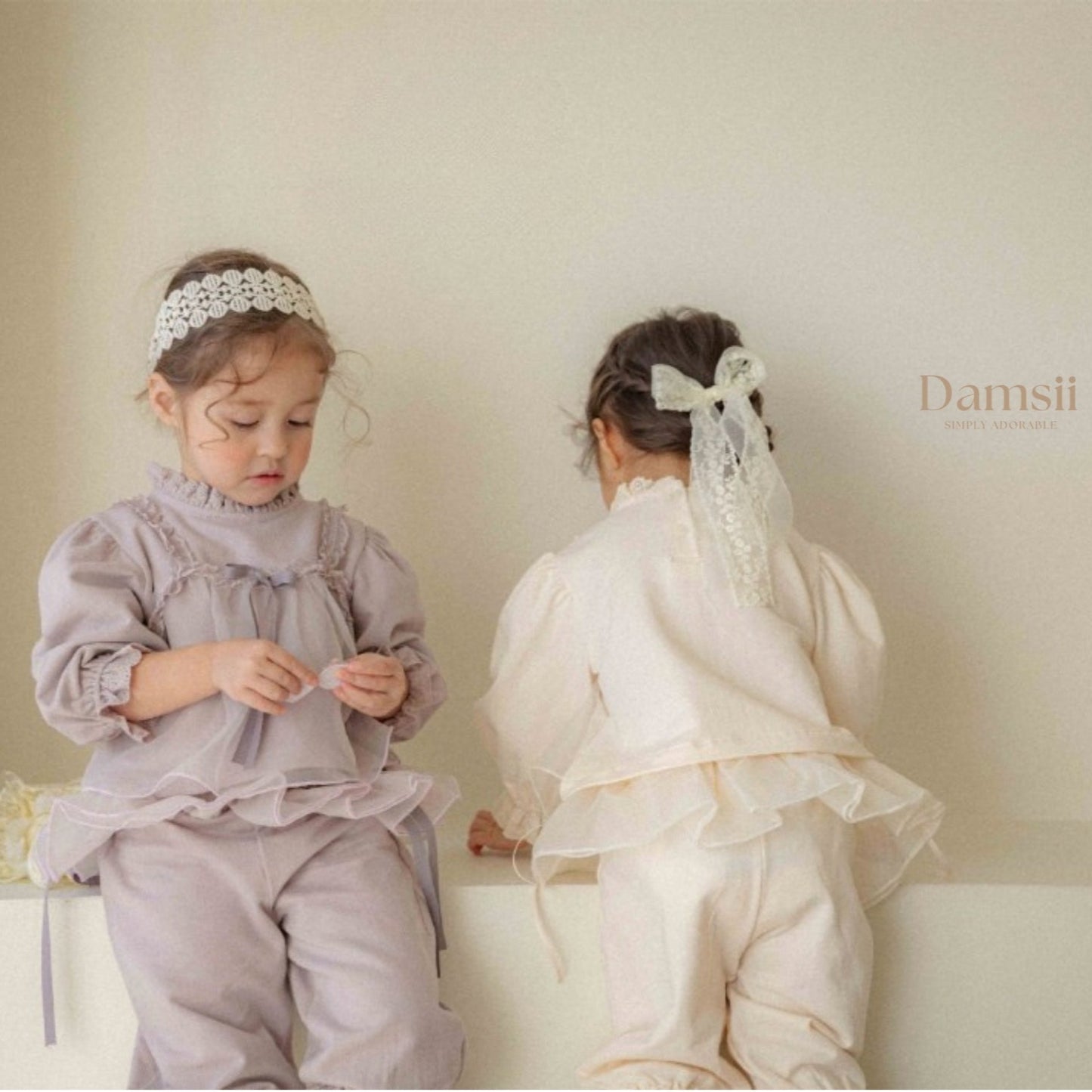 Girls Organza Frill Kids Set
