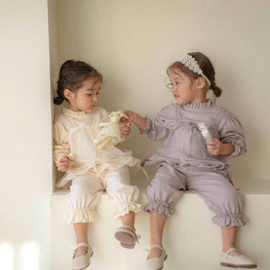 Girls Organza Frill Kids Set
