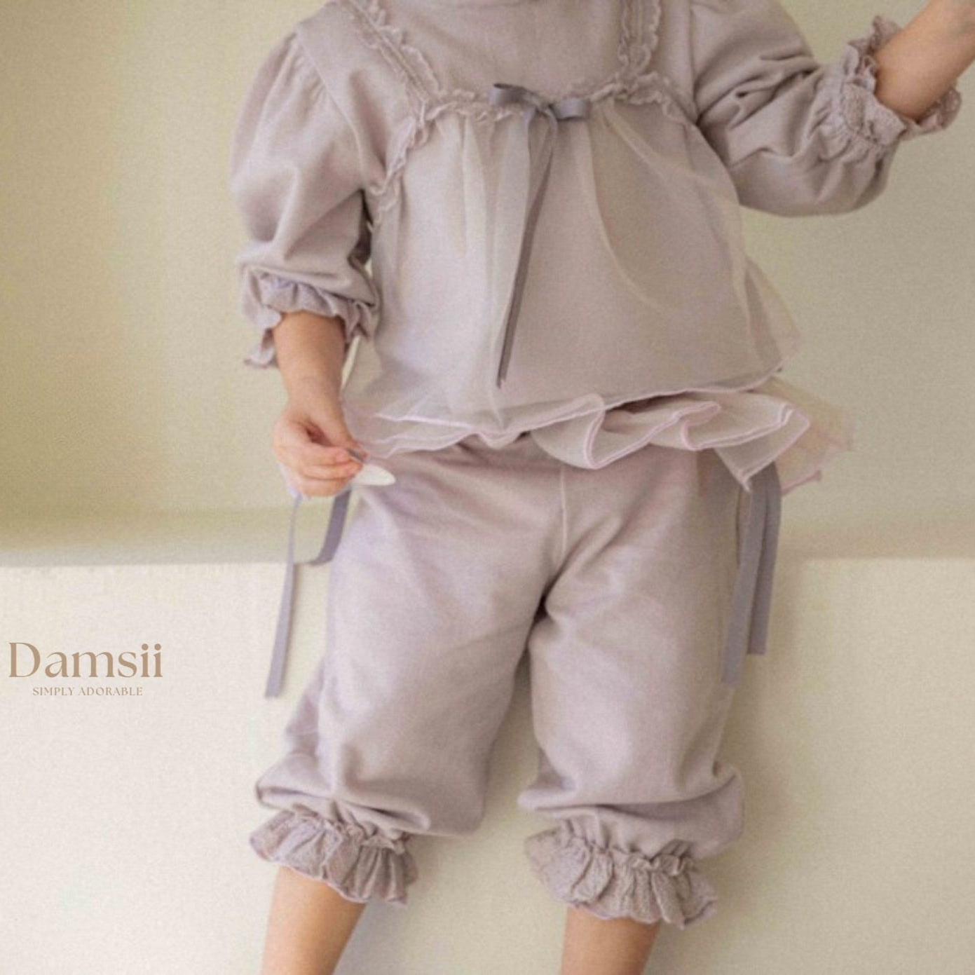 Girls Organza Frill Kids Set