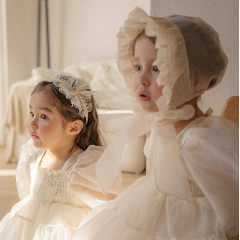 Peach Princess Tulle Dress