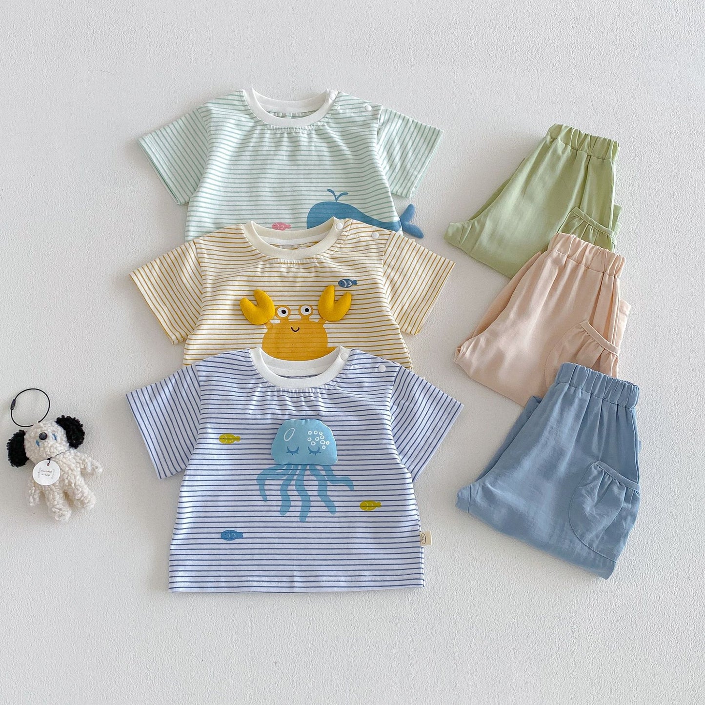 KIDS SEA ANIMAL DAILY T-SHIRT