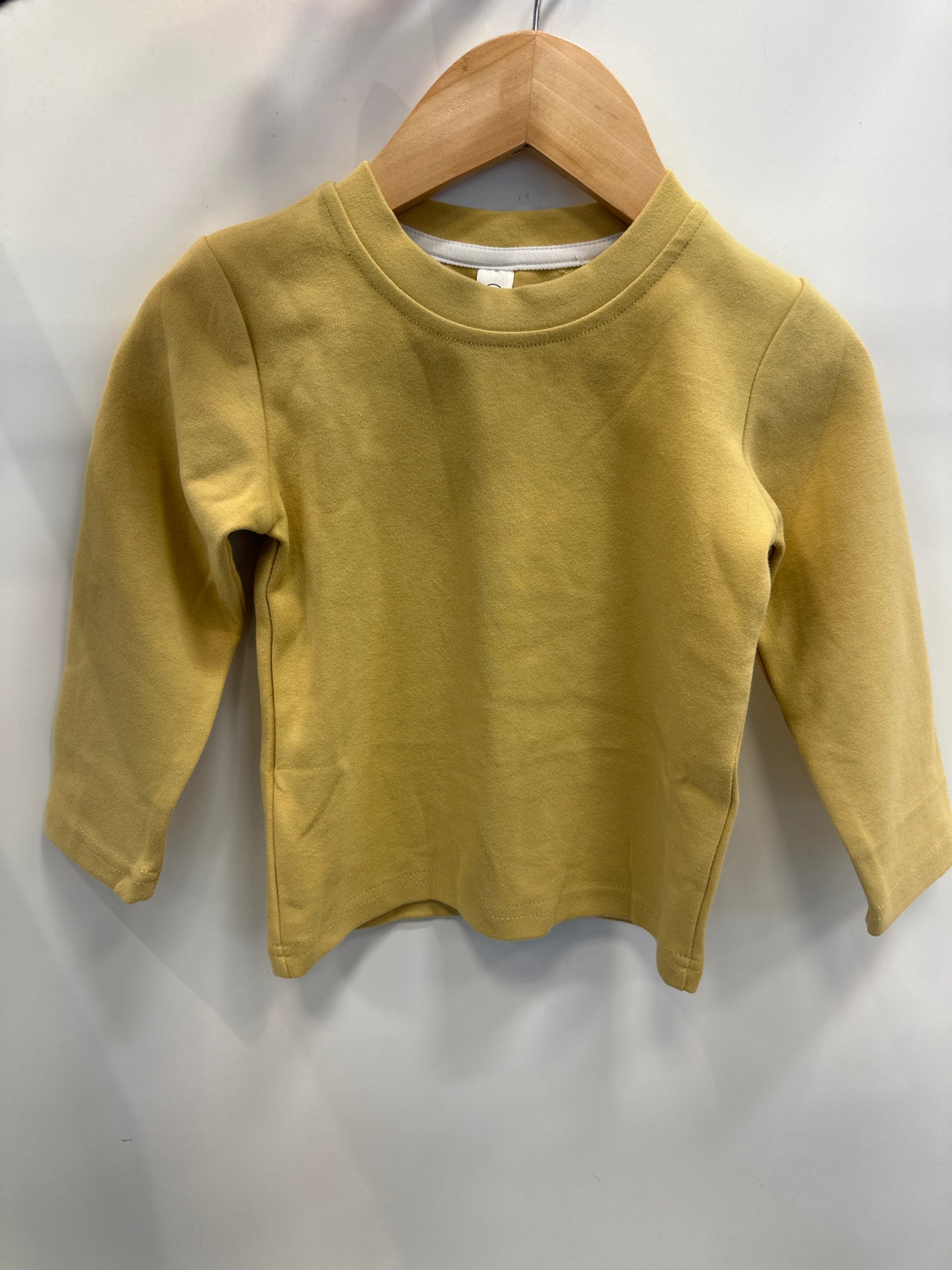 Unisex Kids Solid Long Sleeve