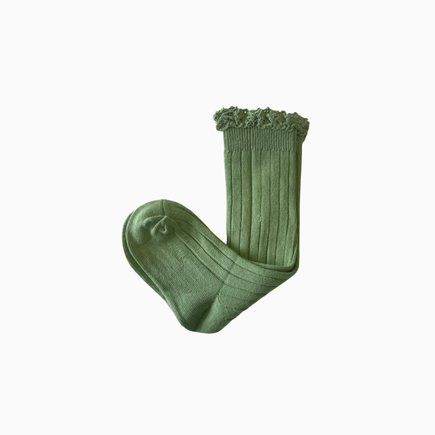 [SWEET SALE] Frill Cuff Baby Socks (Long) - 5 colors