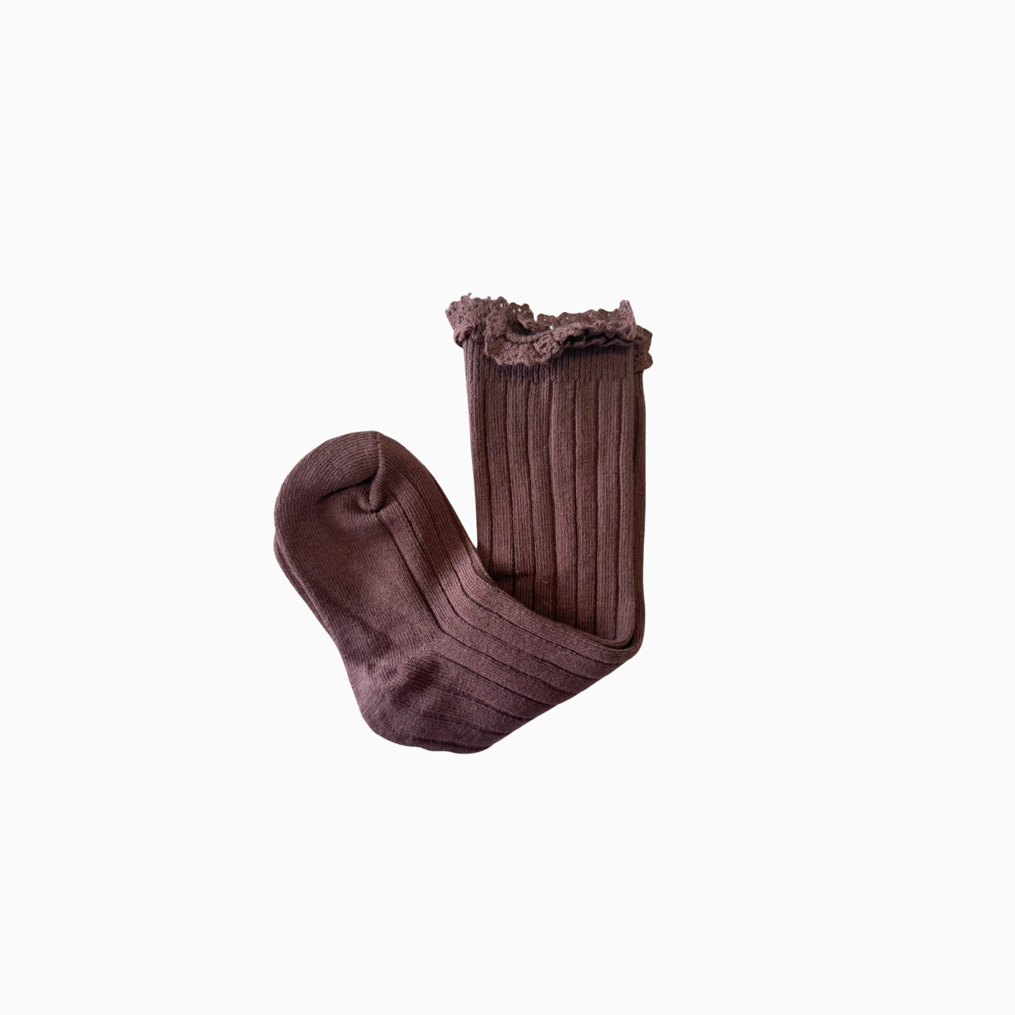 [SWEET SALE] Frill Cuff Baby Socks (Long) - 5 colors