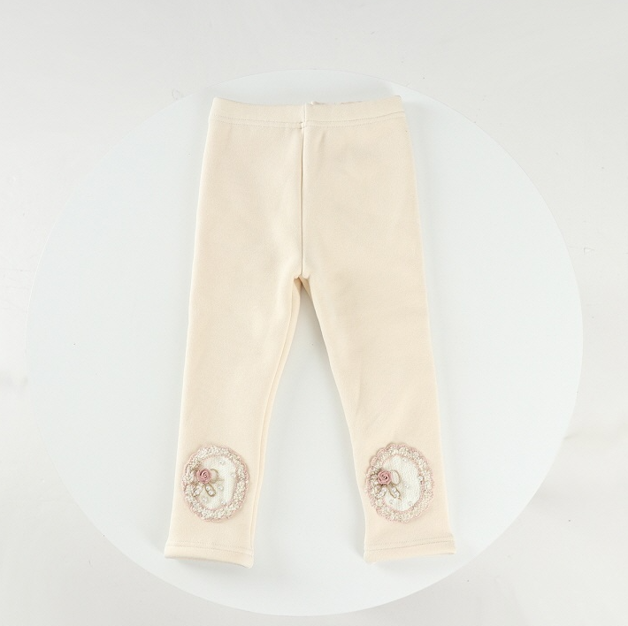 GIRLS WINTER COTTON LEGGINGS