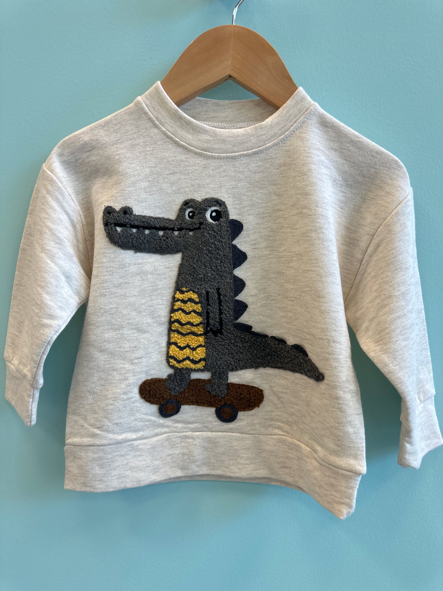 BOYS CROCODILE SWEATSHIRT