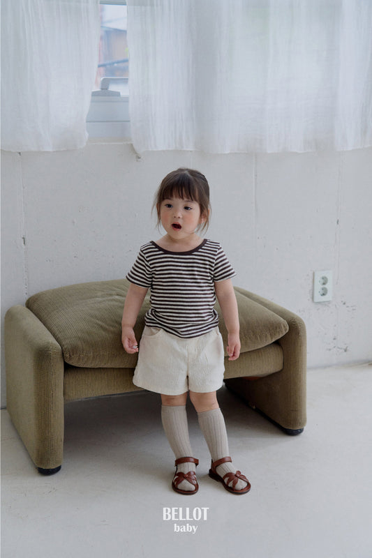 BABY COTTON FIT SHORTS (2 COLORS)