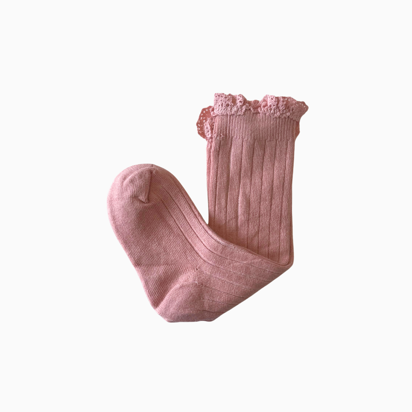 [SWEET SALE] Frill Cuff Baby Socks (Long) - 5 colors
