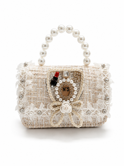 Kids Princess Pearl Handle Bag (5 types)