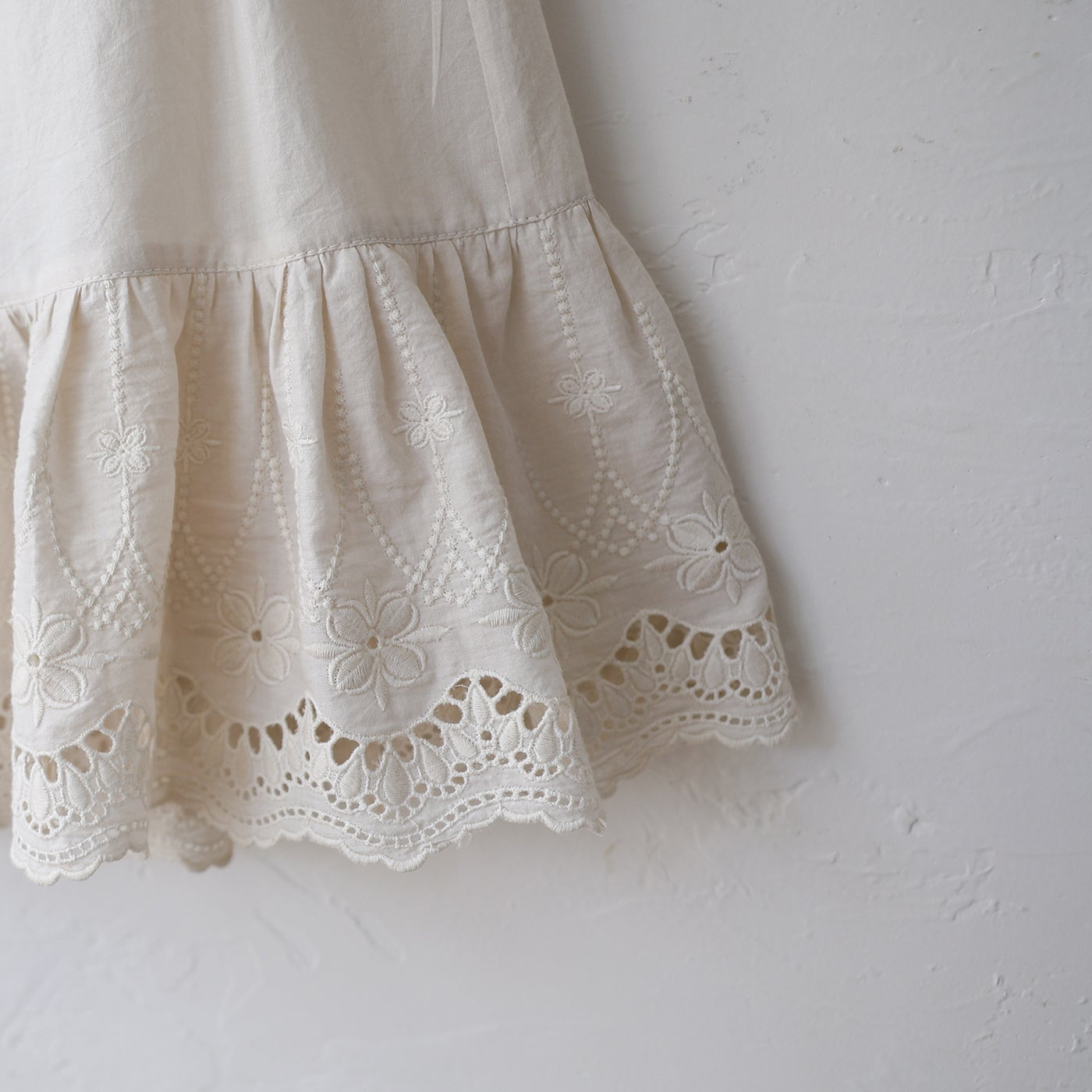 GIRL'S LACE A-LINE COTTON PANTS