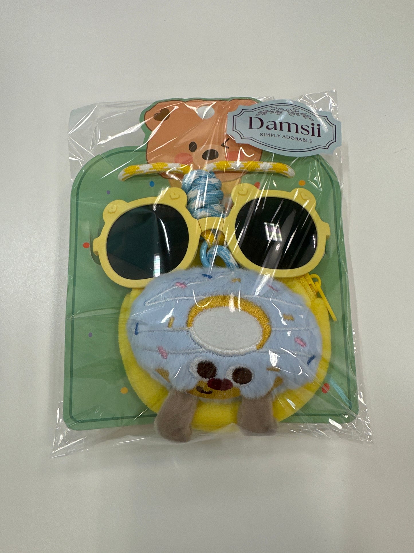KIDS FOLDABLE SUNGLASSES & POUCH SET