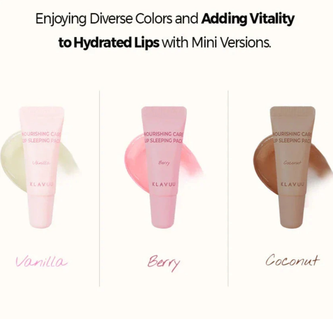 KLAVUU Lip Sleeping Pack Boosting Kit