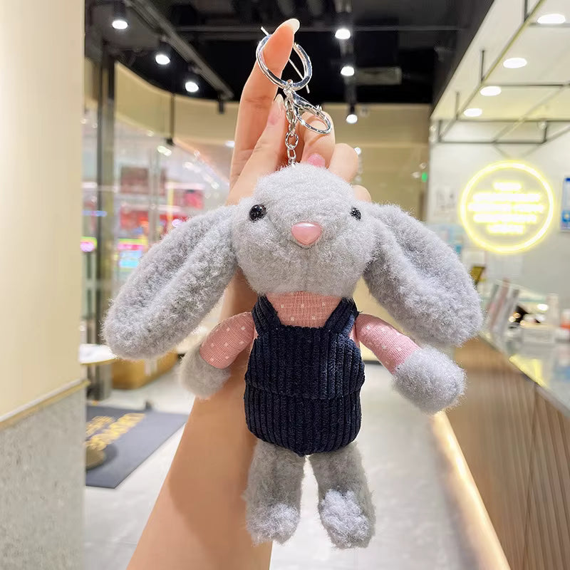 Bunny Plush Toy Keychain