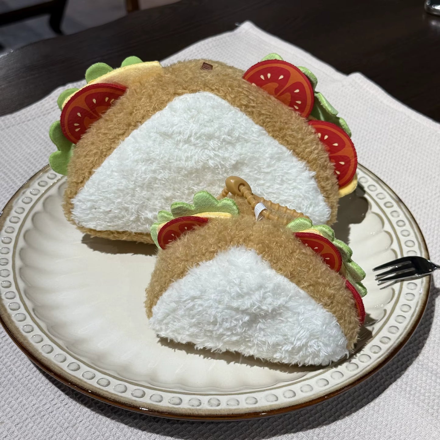 Food Plush Toy KeyChain