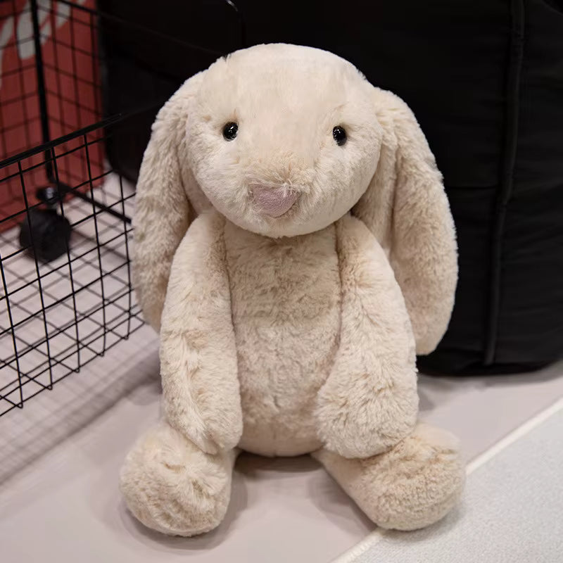 Soft Sleeping Bunny Plush
