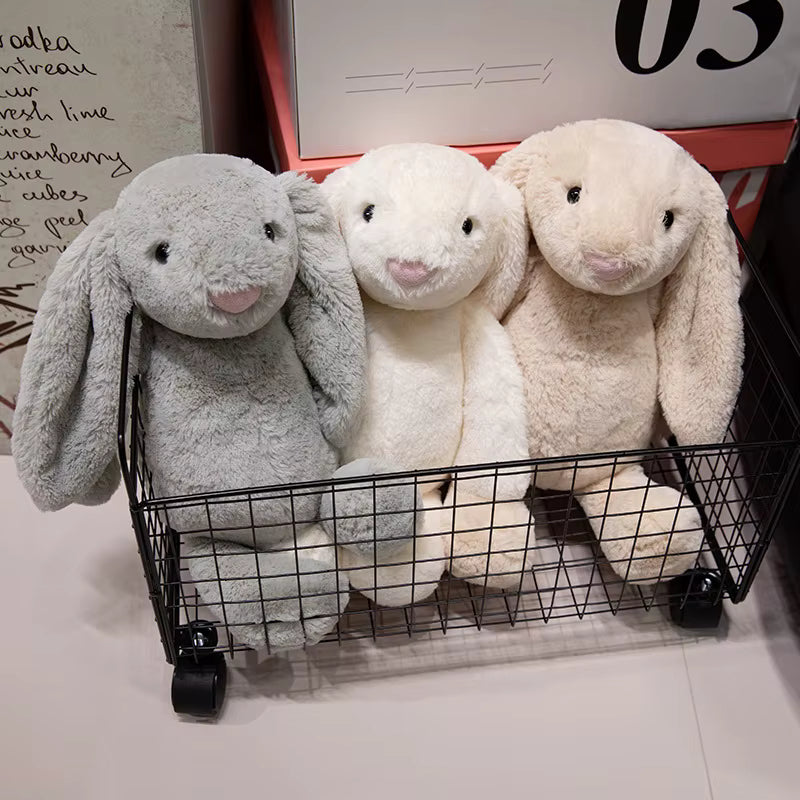 Soft Sleeping Bunny Plush