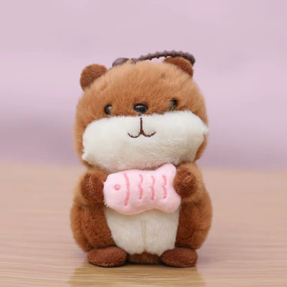 Hamster Plush Toy Keychain