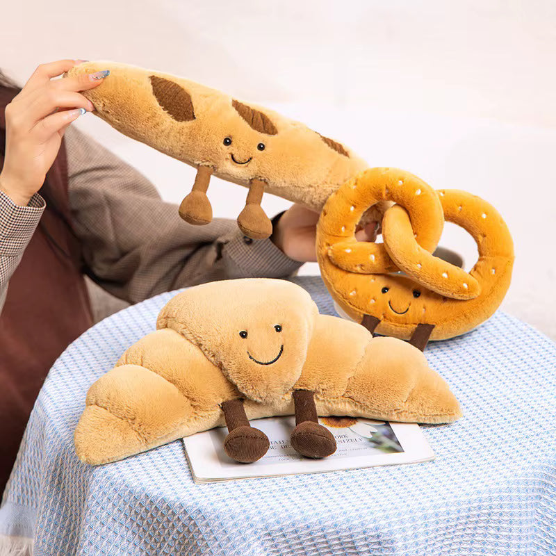Soft French Dessert Plush Toys