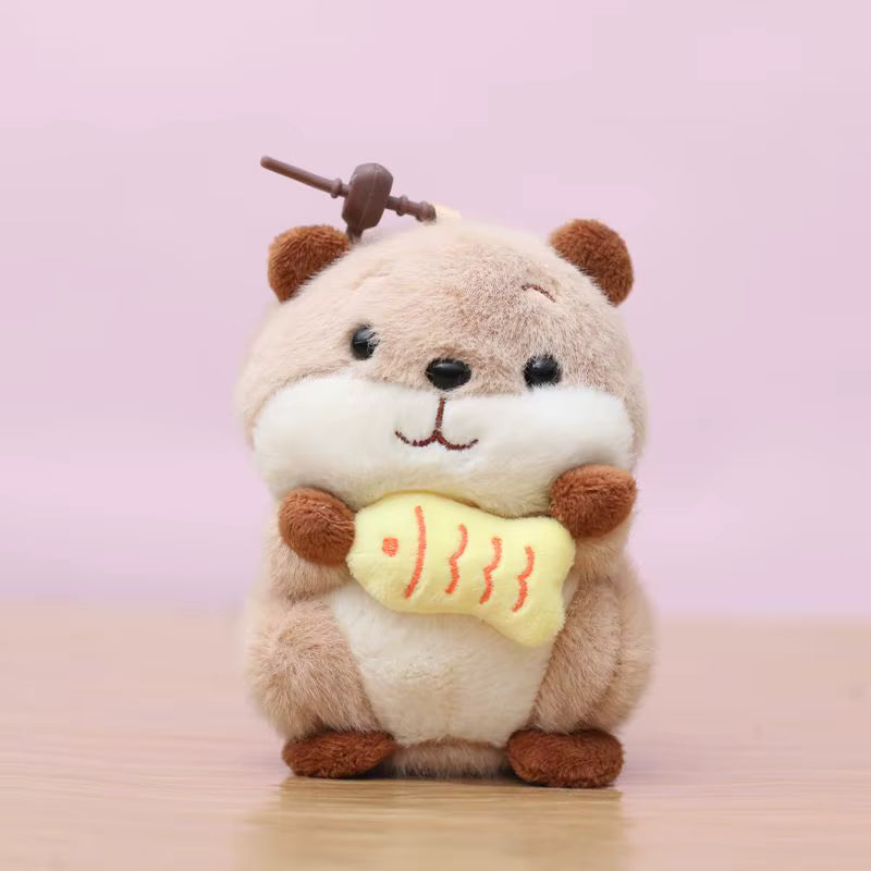 Hamster Plush Toy Keychain