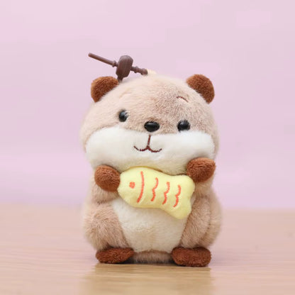 Hamster Plush Toy Keychain