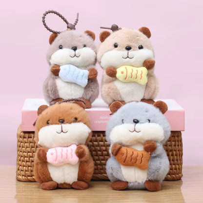 Hamster Plush Toy Keychain