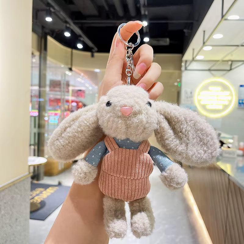 Bunny Plush Toy Keychain