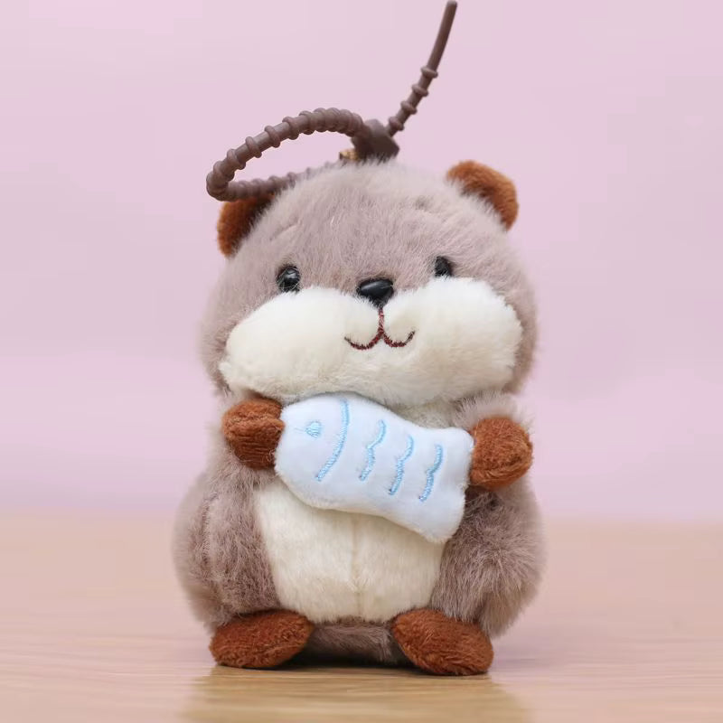 Hamster Plush Toy Keychain