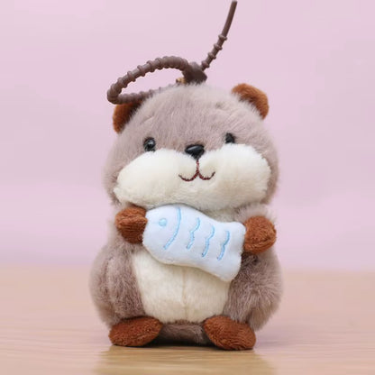 Hamster Plush Toy Keychain