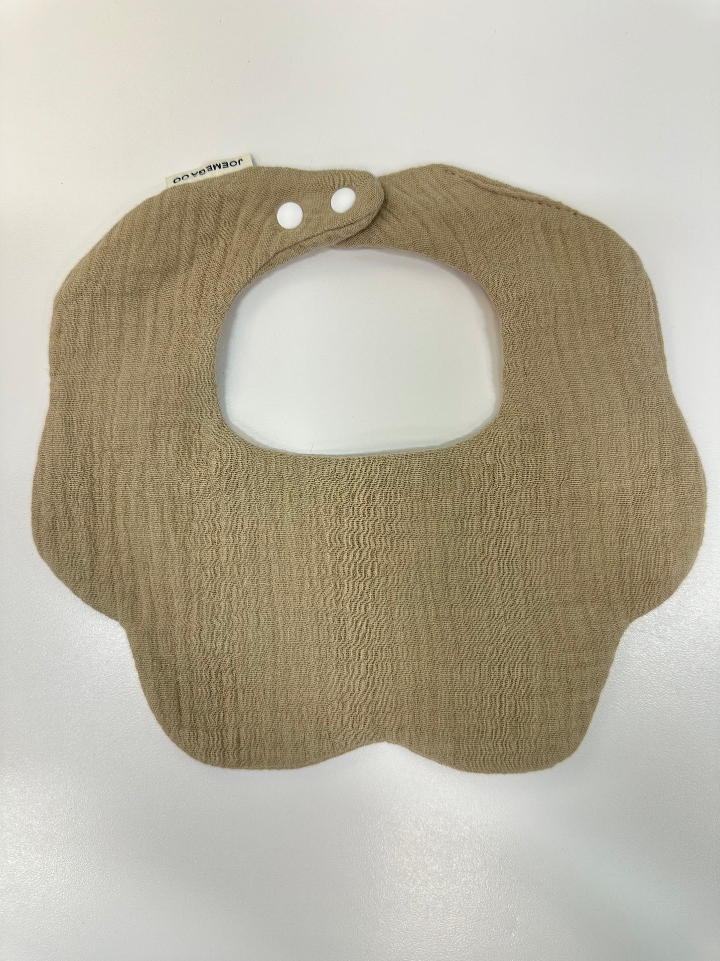 Khaki Baby Drool Bibs