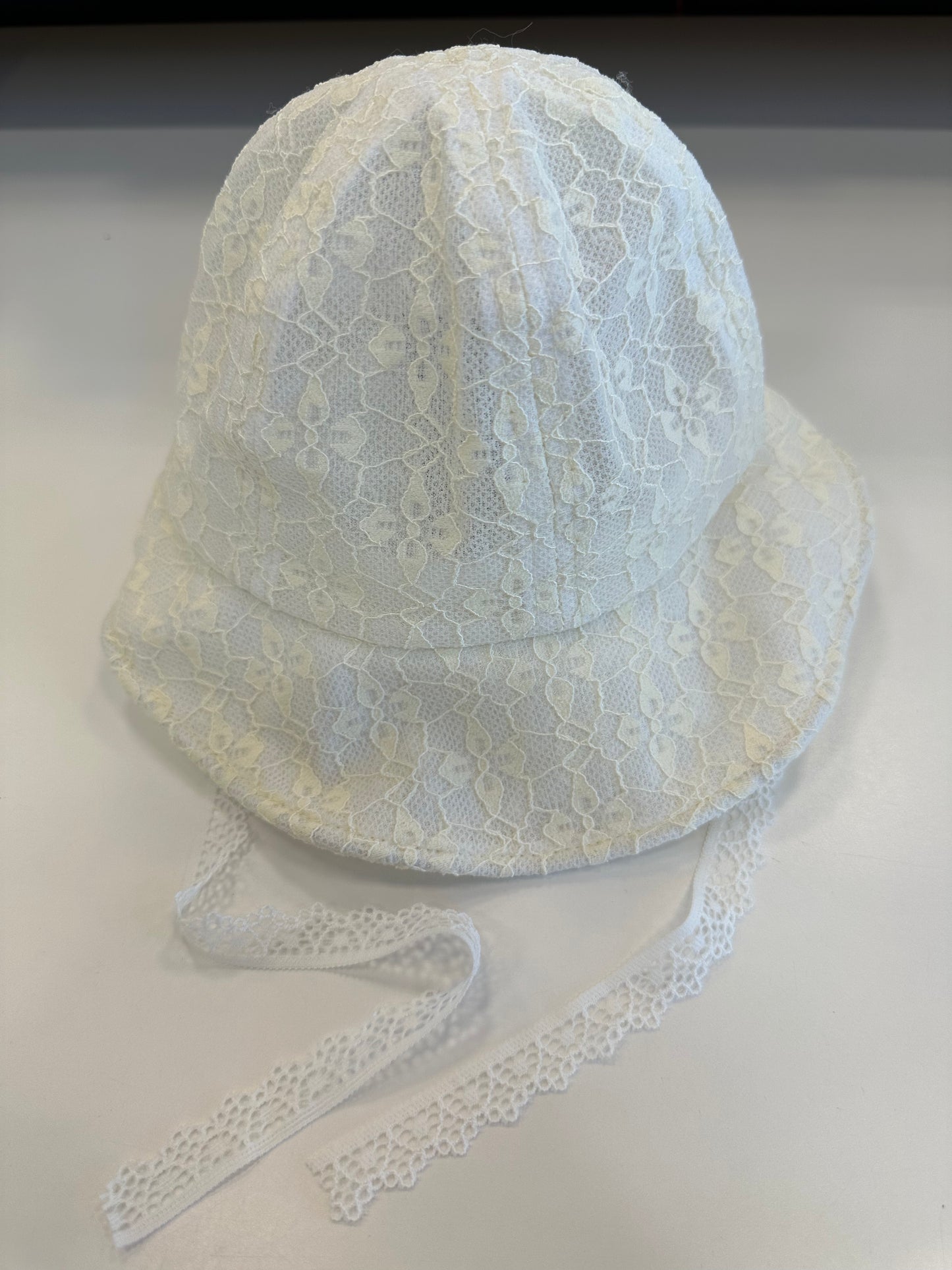 Toddler Adjustable Frill Lace Hat