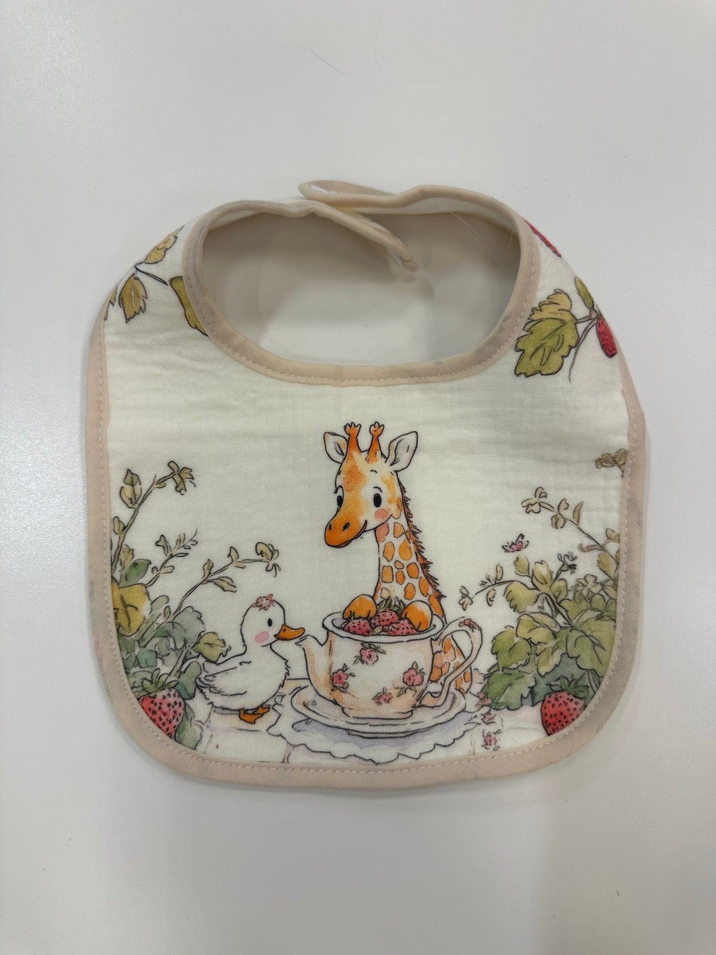 ILLUSTRATION BIB BABY DROOL BIBS