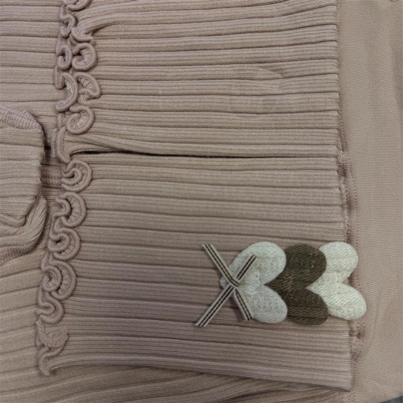 Baby Girl Heart Ribbed Leggings (4Colors)