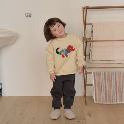 KIDS CARTOON DINOSAUR 2PIECE SET