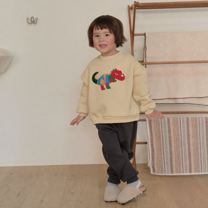 KIDS CARTOON DINOSAUR 2PIECE SET