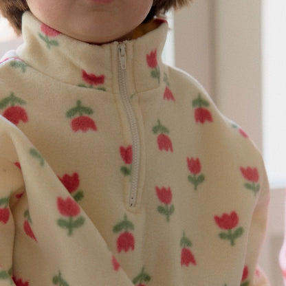 KIDS TULIP HALF-ZIP JOGGER SET