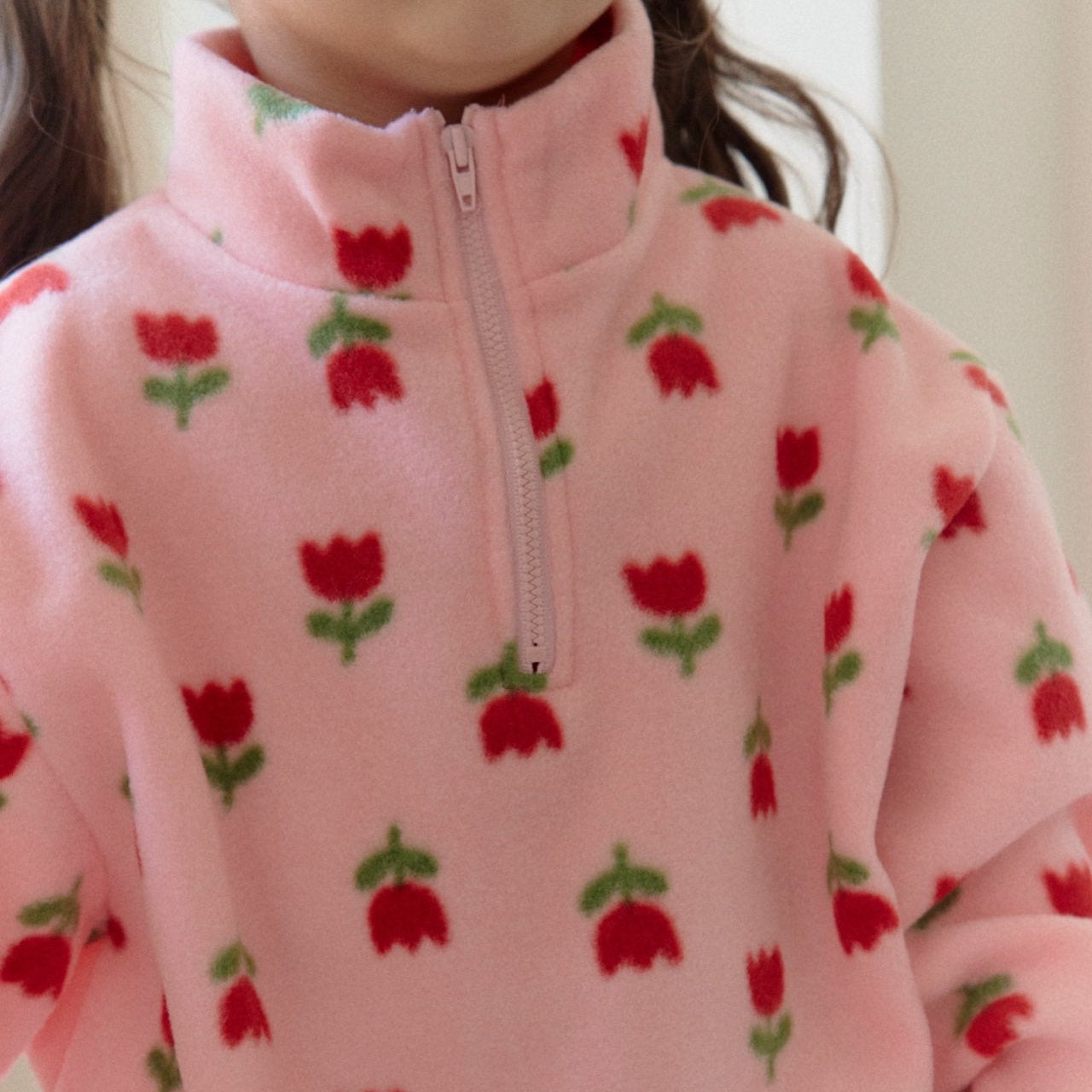 KIDS TULIP HALF-ZIP JOGGER SET