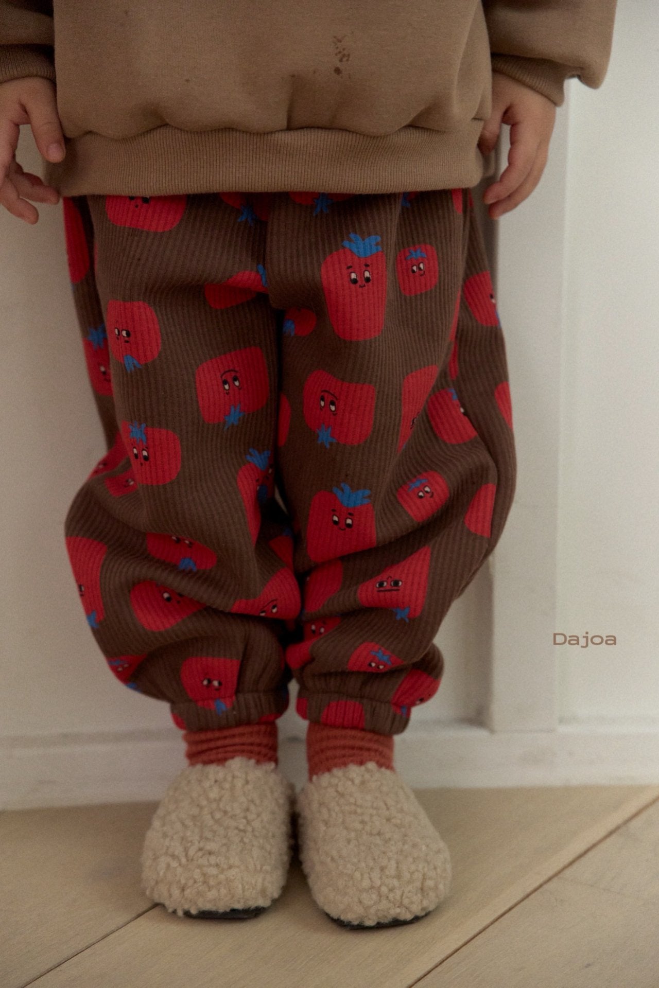 KIDS CARTOON TOMATO 2PIECE SET