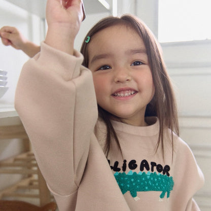 KIDS CARTOON CROCODILE 2PIECE SET