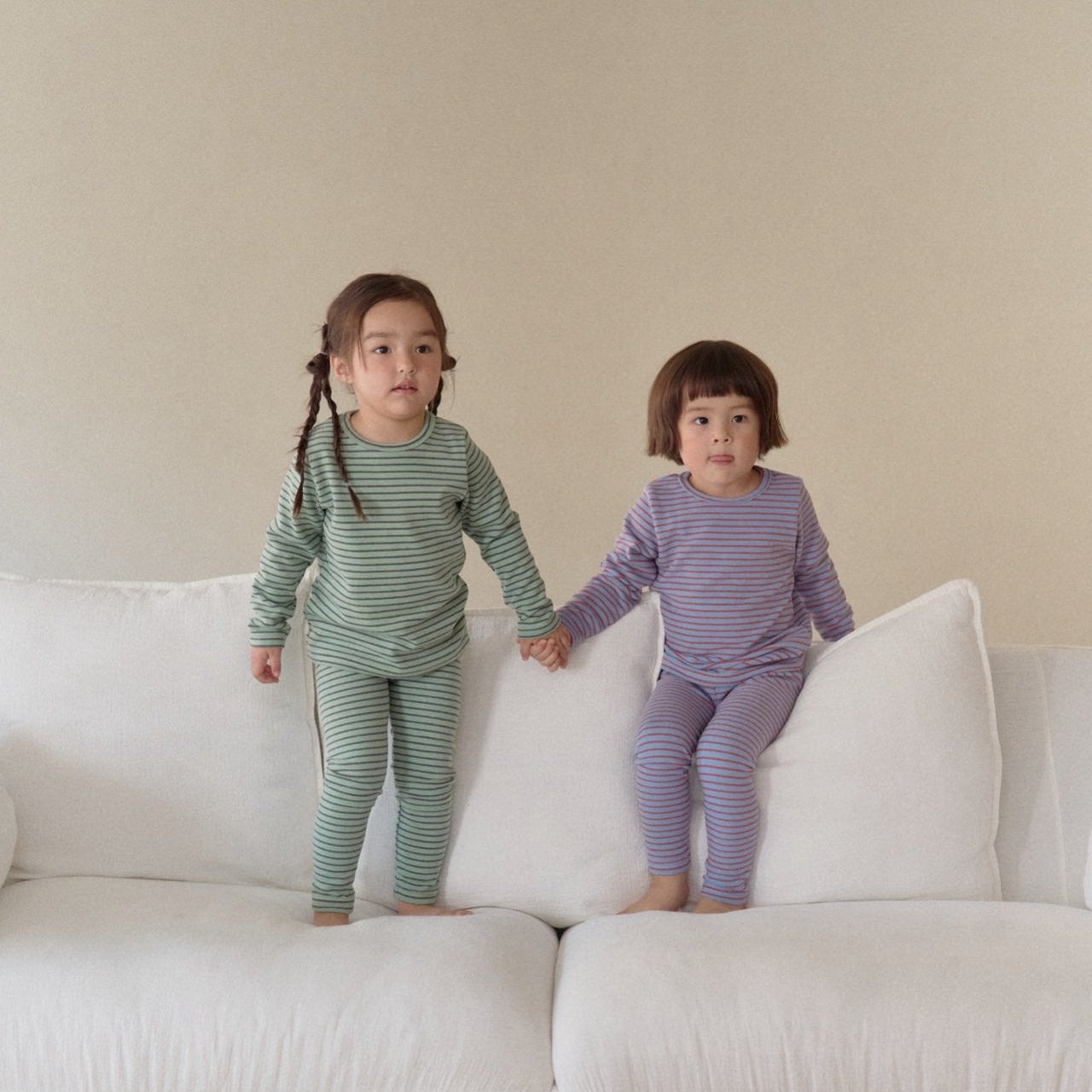 KIDS STRIPED PAJAMA SET