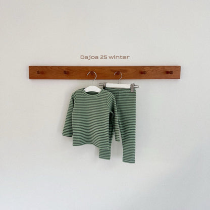 KIDS STRIPED PAJAMA SET