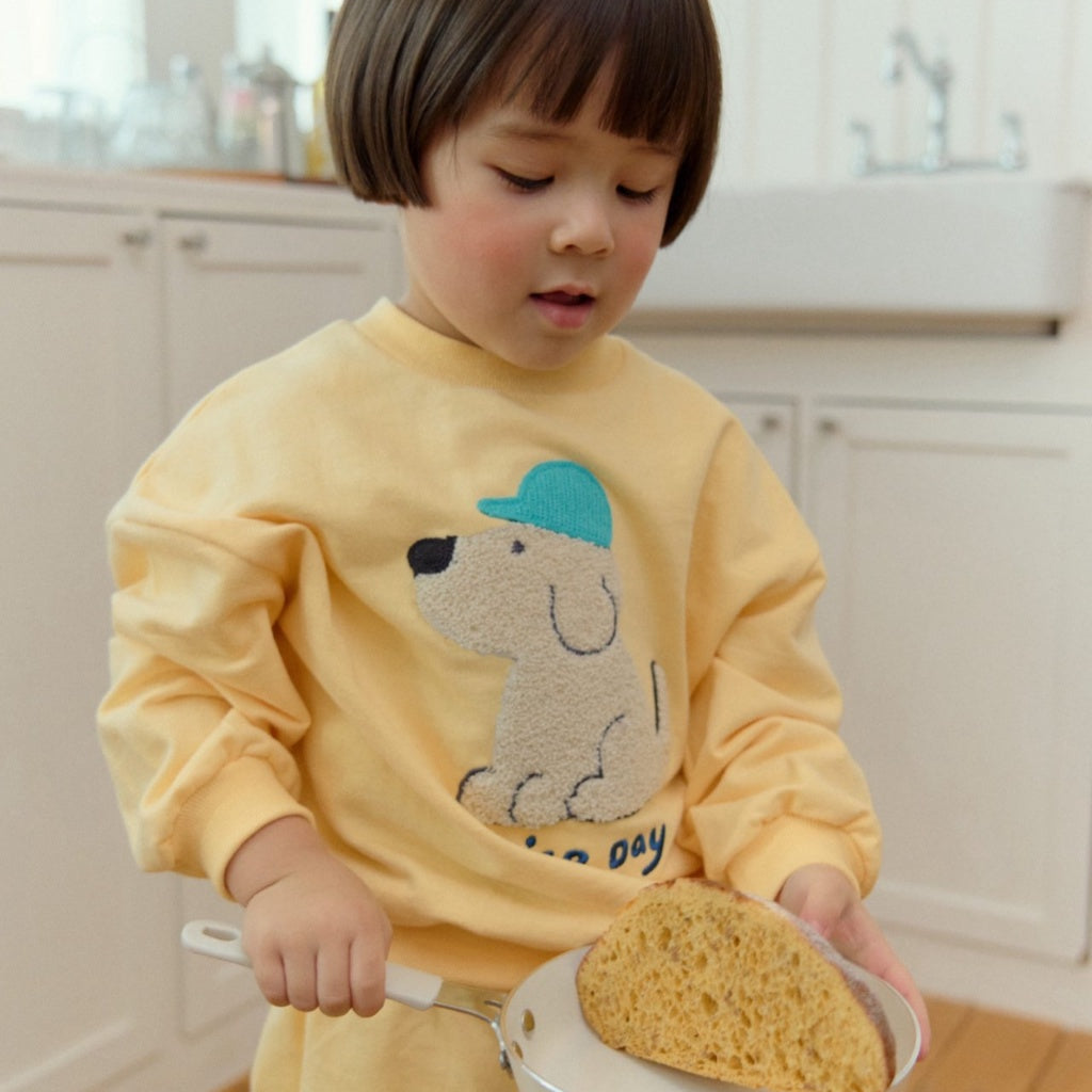 KIDS CARTOON PUPPY 2PIECE SET